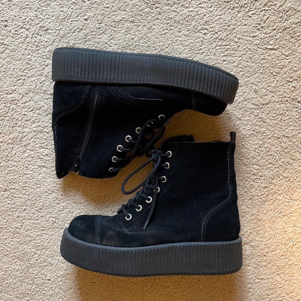 Tuk creeper sneaker boots